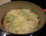 A picture of step 4 of Steamed Layered Chinese Cabbage and Pork Belly.