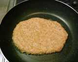 A picture of step 6 of Our Family's Sandal-Shaped Hamburger Patties.