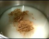 A picture of step 6 of Knafeh na'ameh (traditional palestinian recipe).