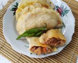 Foto langkah ke 5 dari resep Cireng Mercon (Isi Baso Pedas).