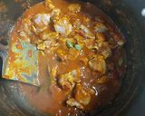 A picture of step 2 of Chicken egg biryani.