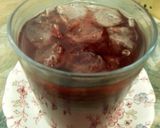 A picture of step 6 of Chamomile & Hibiscus Herbal Tea.