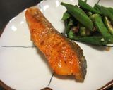 A picture of step 6 of Irresistible!! Lemon Teriyaki Autumn Salmon.