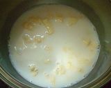 A picture of step 2 of Okara Cheesecake in the Microwave.