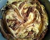 Marble Cake with Whipped Dark and White Chocolate Ganache Frosting1 recipe step 9 photo
