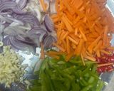 A picture of step 1 of Egg noodles.