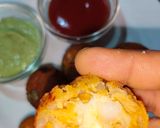 A picture of step 5 of Paneer cheese balls for kids.