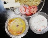 A picture of step 5 of Spinach rice with dal fry and curd salad.