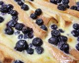 A picture of step 5 of Blueberry Bread Pudding.