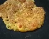 A picture of step 3 of Besan pancakes.