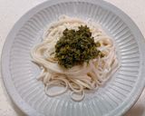 A picture of step 2 of Basil Sauce Noodles.
