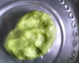 A picture of step 1 of Spinch mathri fruit chat.
