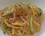 A picture of step 13 of Sweet and Tart Chinese Cellophane Noodle Salad.