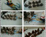 A picture of step 10 of Ladybirds Cocopop Chocolate Reindeers.
