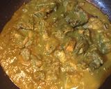 A picture of step 9 of Dhaniya Chicken.