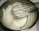 A picture of step 1 of Grape Mousse.
