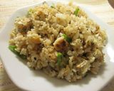 A picture of step 5 of Macrobiotic Fried Rice with Doubanjiang.