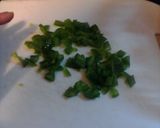 A picture of step 6 of parmesan chicken bites.