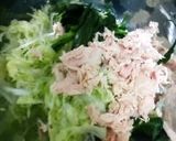 A picture of step 3 of Tuna-mayo Soy Sauce Cabbage and Spinach.