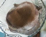 A picture of step 1 of Fruit cocktail pastry with 3 minutes microwave oven brownies.