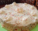 Foto langkah ke 9 dari resep Sprinkle White Cake (steamed/kukus).