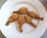 Foto del passaggio 9 della ricetta Fiori di zucca ripieni e impanati in friggitrice ad aria