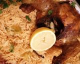 صورة لخطوة 5 من وصفة رز احمر ودجاج مشوي