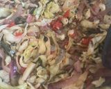 A picture of step 4 of Rice Noodle Stir Fry.