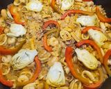 Foto del paso 4 de la receta: Arroz con calamar y gambas Celi