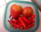 Foto langkah ke 1 dari resep Sambel terong teri pedas.
