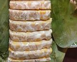 Hình bước làm 1 của món Tempeh đậu gà, nấm đùi gà sốt bơ tỏi
