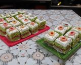 Foto langkah ke 4 dari resep Bolu Pandan Kukus.