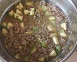 Foto del paso 5 de la receta: Picadillo de res con tomate verde