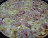 Foto del paso 6 de la receta: Tarta de jamón, cebolla y queso