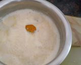 A picture of step 1 of Orange pudding.