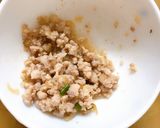 Hình bước làm 3 của món Cháo đậu!