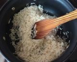 A picture of step 4 of Persian Saffron Rice.