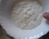 A picture of step 1 of Rava idli cup cake with masala aloo frosting.