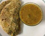 A picture of step 7 of North Indian style Aloo Gobi Methi Stuffed Paratha.