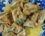 Foto del paso 6 de la receta: Capeletis caseros de espinaca y pollo a la crema de champignon