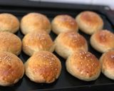 A picture of step 6 of Hamburger buns.
