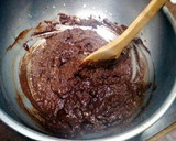 A picture of step 2 of Okara Banana & Cocoa Cake.