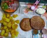 আলু চাট (Aloo chaat recipe in Bengali) রেসিপি ধাপ - 2 ছবি