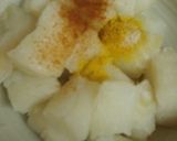 A picture of step 2 of Indian Cuisine: White Fish Coconut Curry.