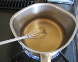 A picture of step 2 of Jello with Umeshu and Lemon.