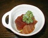 A picture of step 3 of Marinated Tuna (Maguro Zuke).