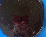 A picture of step 5 of Chocoflan (Impossible Cake).