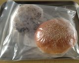 A picture of step 8 of Sesame Seed Hamburger Buns.