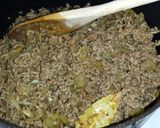 A picture of step 7 of Spaghetti Bolognese.