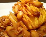 Foto langkah ke 3 dari resep Kentang tumis jamur.